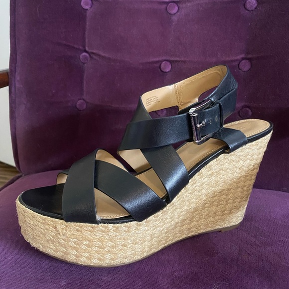 Michael Kors Womens Celia Mid Wedge Sandal - Picture 3 of 8